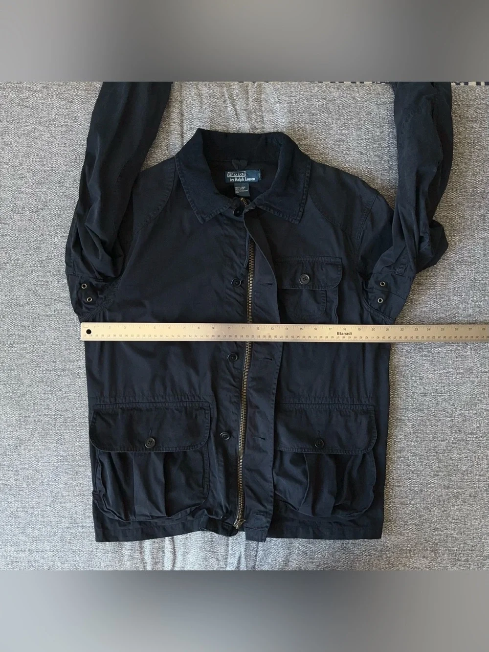 Polo Ralph Lauren Mohawk Hunting Jacket Size M Utility Field Cargo Corduroy